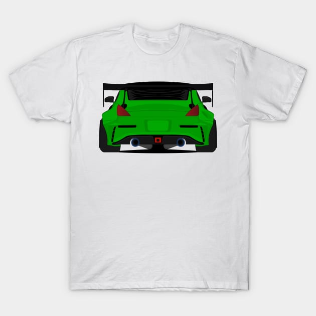 350Z GREEN T-Shirt by VENZ0LIC